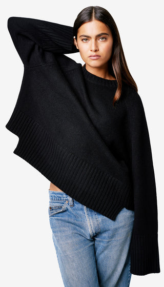 Cashmere Oversized Step Hem