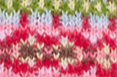 Pink Fair Isle