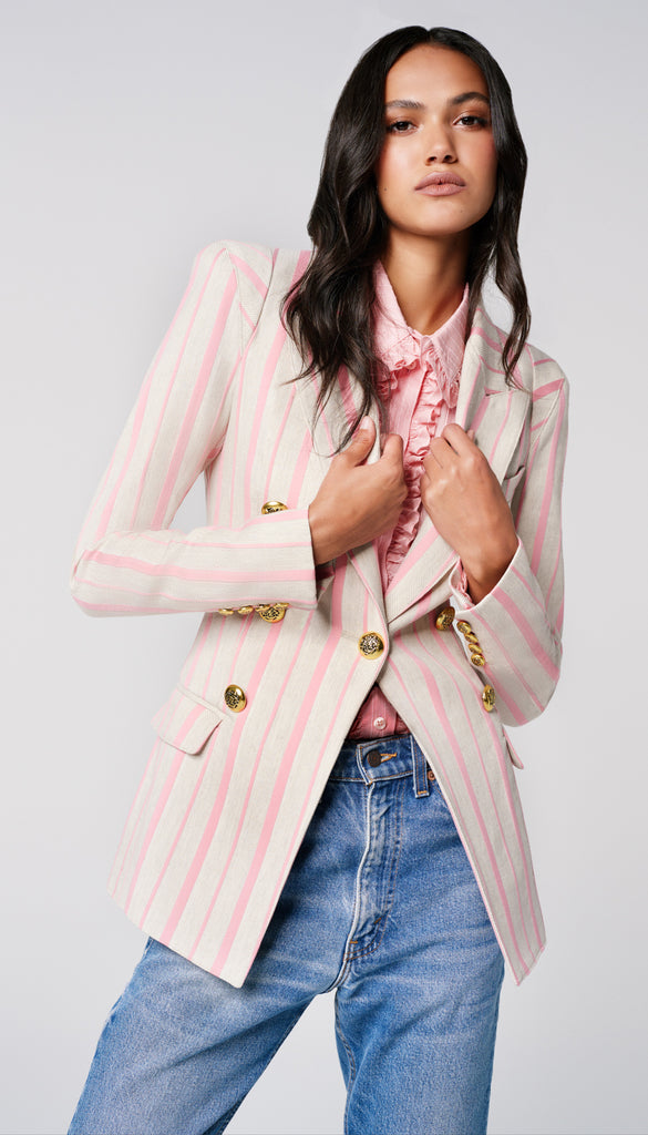 Buy Rose Pink Ottoman Coord Blazer - 10, Blazers