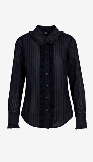 Ruffle Trim Shirt