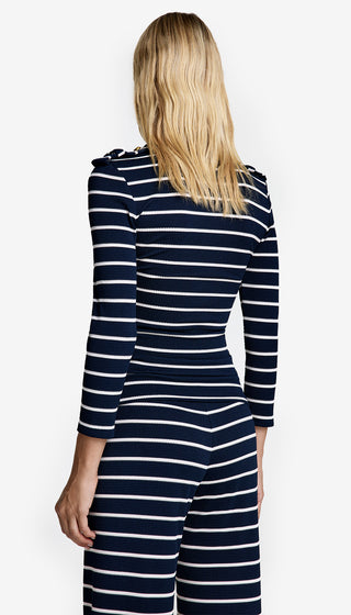 Nautical Knit Top