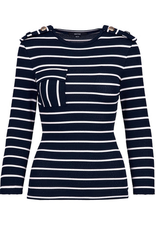 Nautical Knit Top