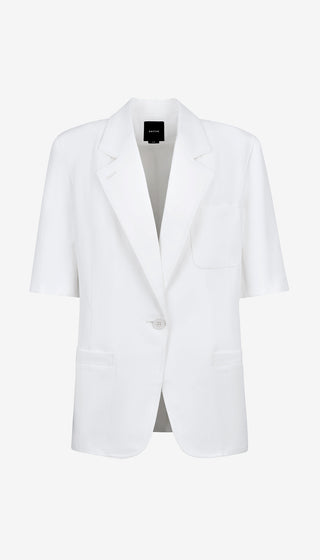 Short Sleeve Oversized Blazer