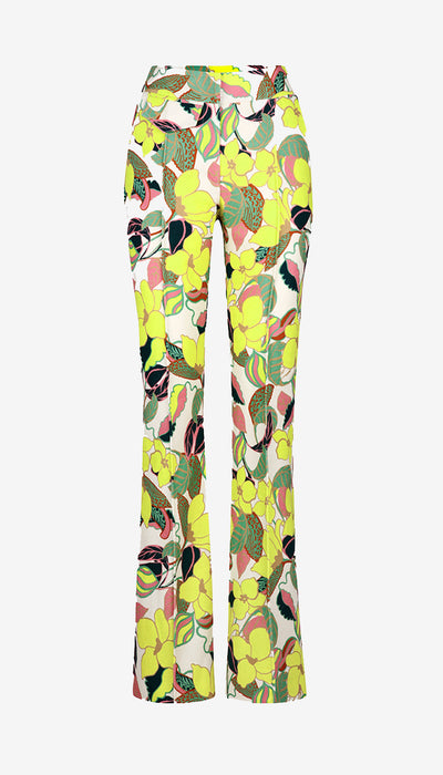 Patch Pocket Pintuck Trouser