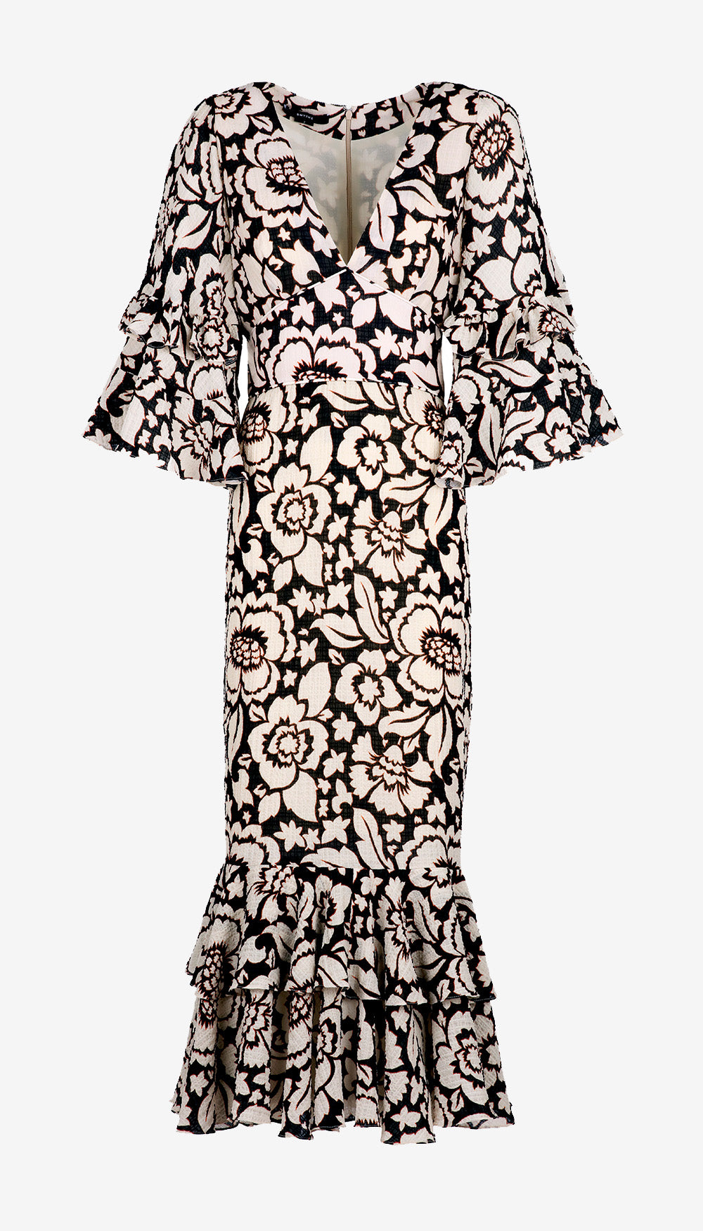 midsummer midi dress Midsummer Midi Dress in Etched Floral