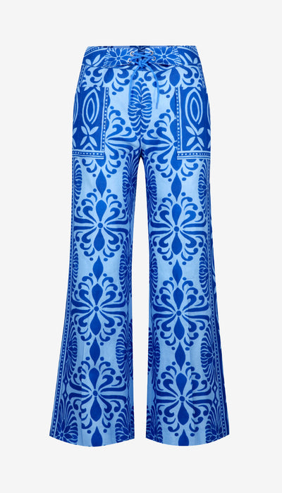 Cropped Patch Pocket Surf Pant