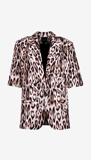 Short Sleeve Oversized Blazer