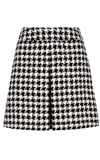 Single Pleat Mini Skirt