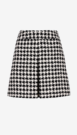 Single Pleat Mini Skirt