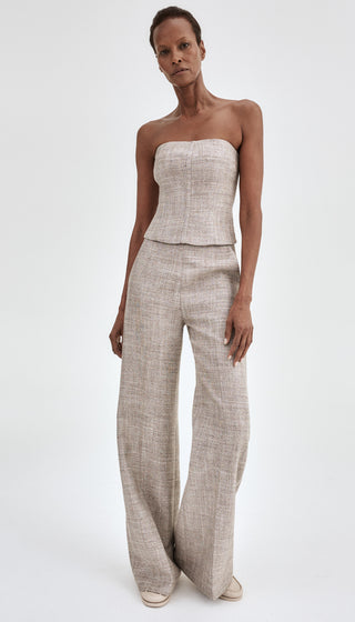 High Rise Wide Leg Pant
