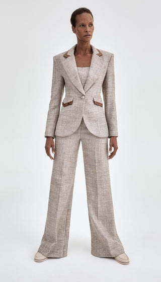 High Rise Wide Leg Pant