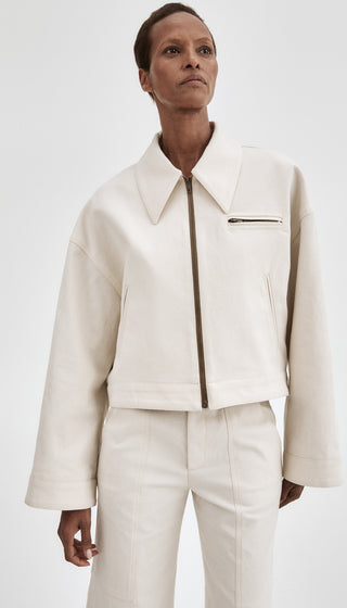 Crop Zip Jacket