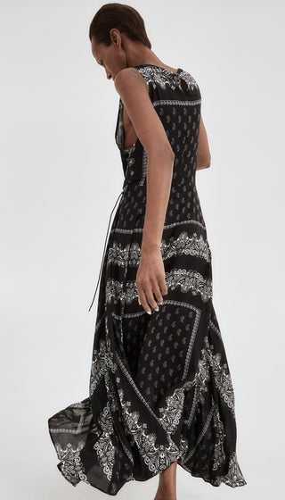 Drawstring Maxi Dress