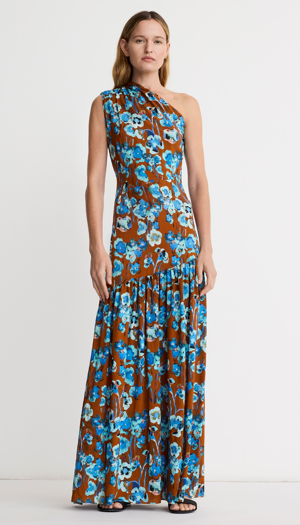 smythe one shoulder dress Single Shoulder Dress