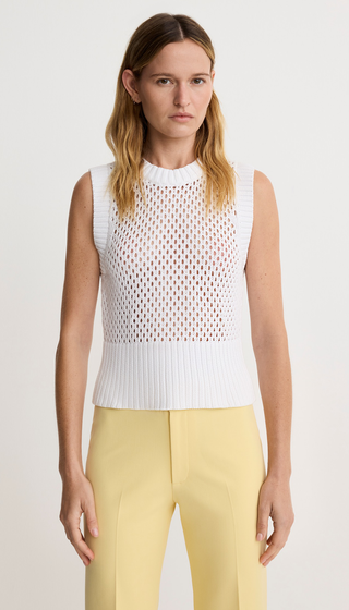 Mesh Knit Vest