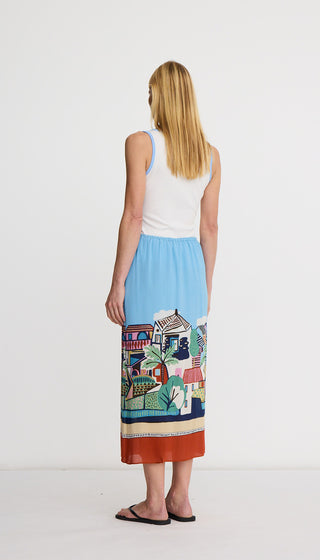 Pull On Overlay Skirt