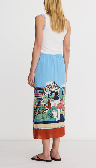 Pull On Overlay Skirt