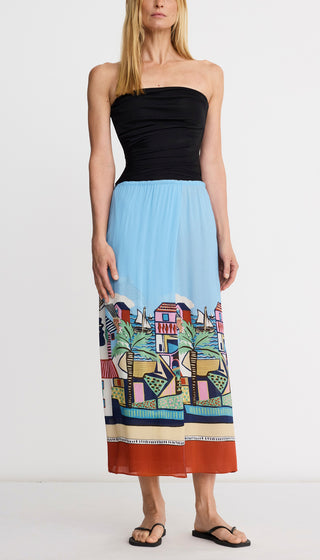 Pull On Overlay Skirt
