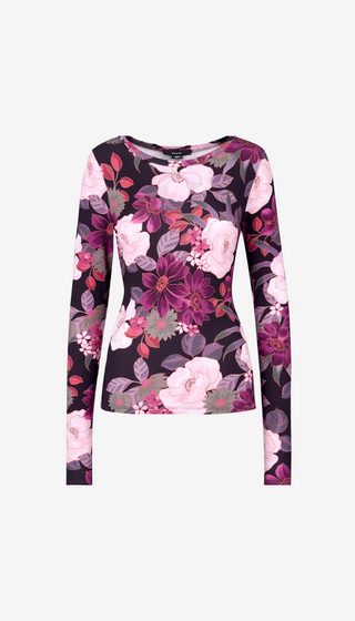 Scrunch Sleeve Crewneck Tee