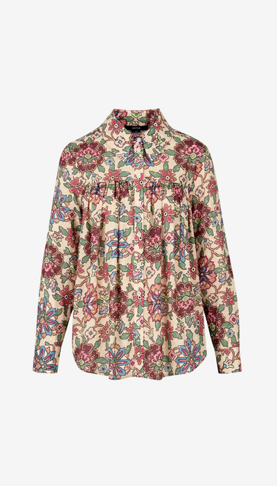 Classic Shirred Blouse