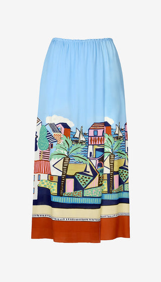 Pull On Overlay Skirt