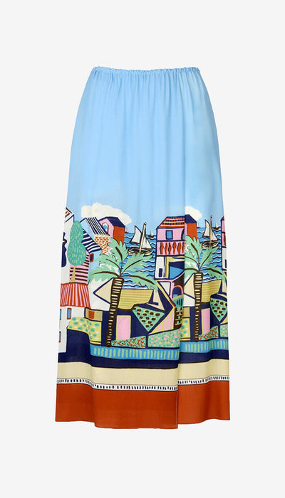 Pull On Overlay Skirt
