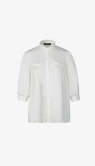 White shirt on a white background