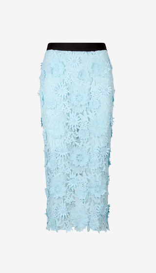 Applique Pencil Skirt