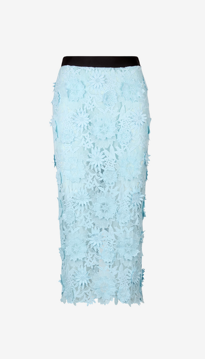 Applique Pencil Skirt