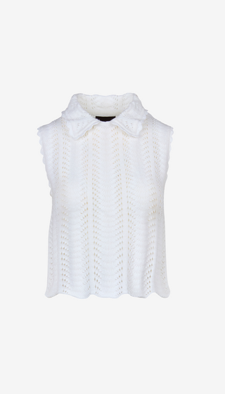 Club Collar Crochet Tank